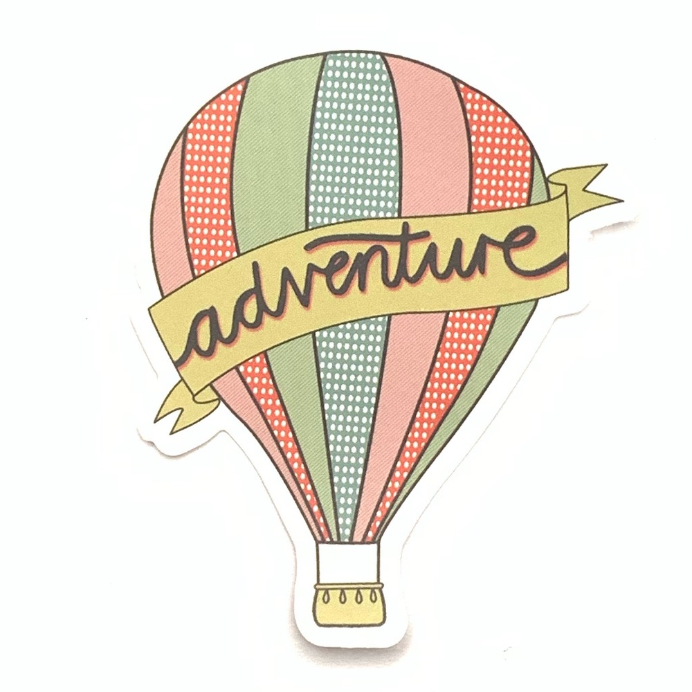 Adventure Vinyl Sticker